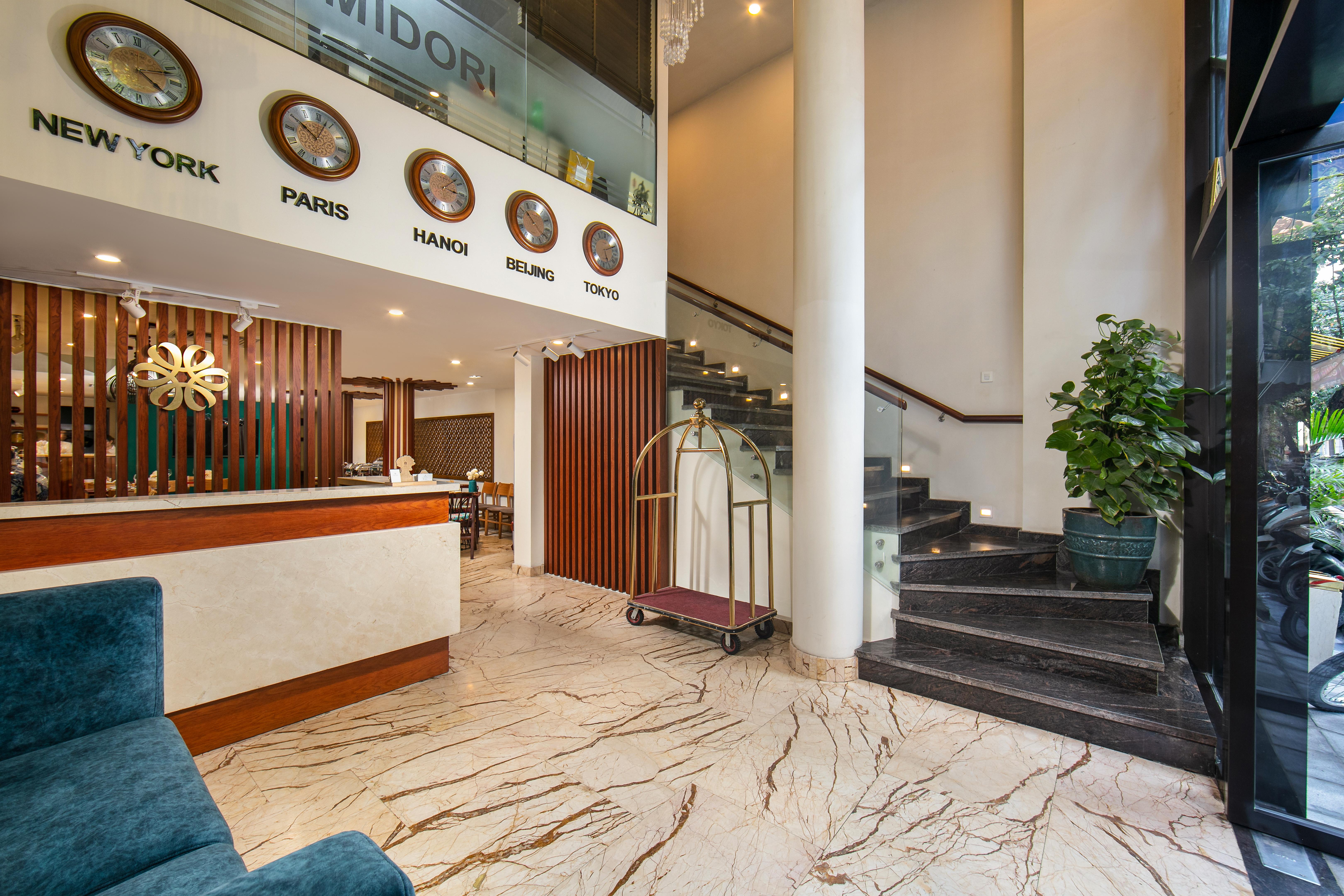 Midori Boutique Hotel Hanoi Exterior photo